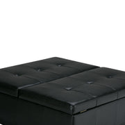 Dover - Multifunctional Lift Top Coffee Table Storage Ottoman - R&R Furniture Gallery (Fountain Valley, CA)