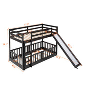 Bunk Bed With Convertible Ladder And Slide - R&R Furniture Gallery (Fountain Valley, CA)