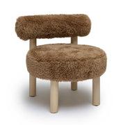 Carmel - Vegan Shearling Accent Chair - R&R Furniture Gallery (Fountain Valley, CA)