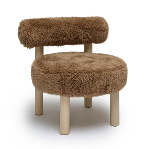 Carmel - Vegan Shearling Accent Chair - R&R Furniture Gallery (Fountain Valley, CA)