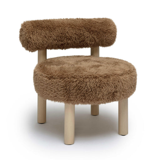 Carmel - Vegan Shearling Accent Chair - R&R Furniture Gallery (Fountain Valley, CA)