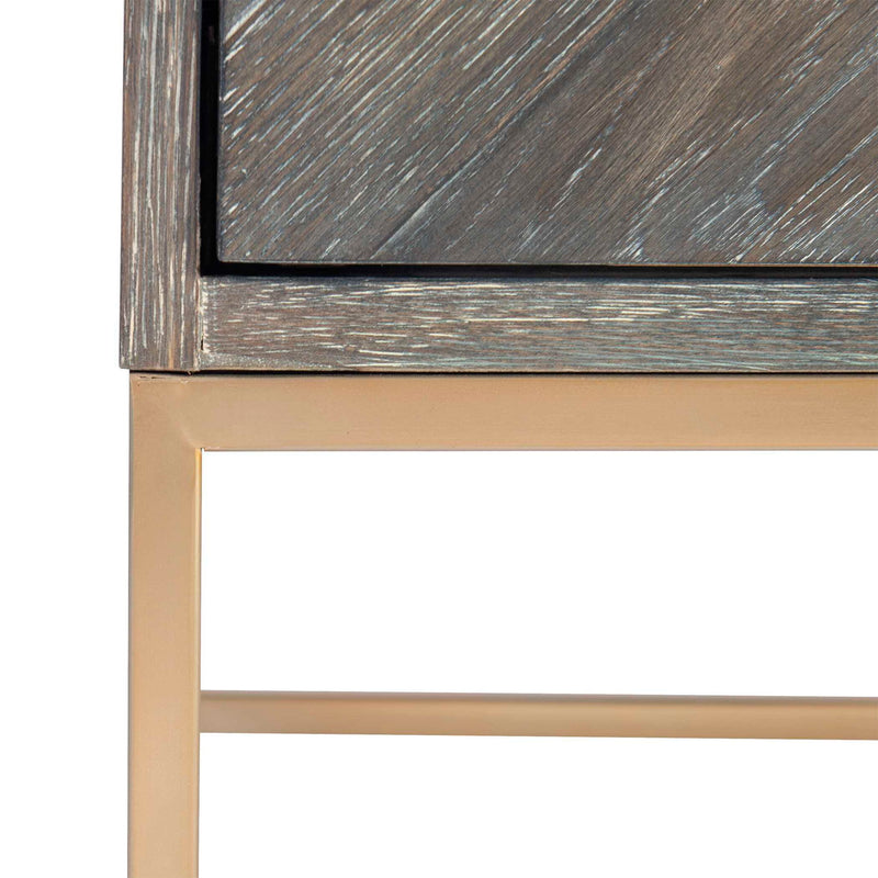 Dark walnut Armistead drawer chest by Uttermost, accent chest with sleek design and storage drawers, modern furniture piece.