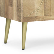 Jager - TV Media Stand - Natural - R&R Furniture Gallery (Fountain Valley, CA)