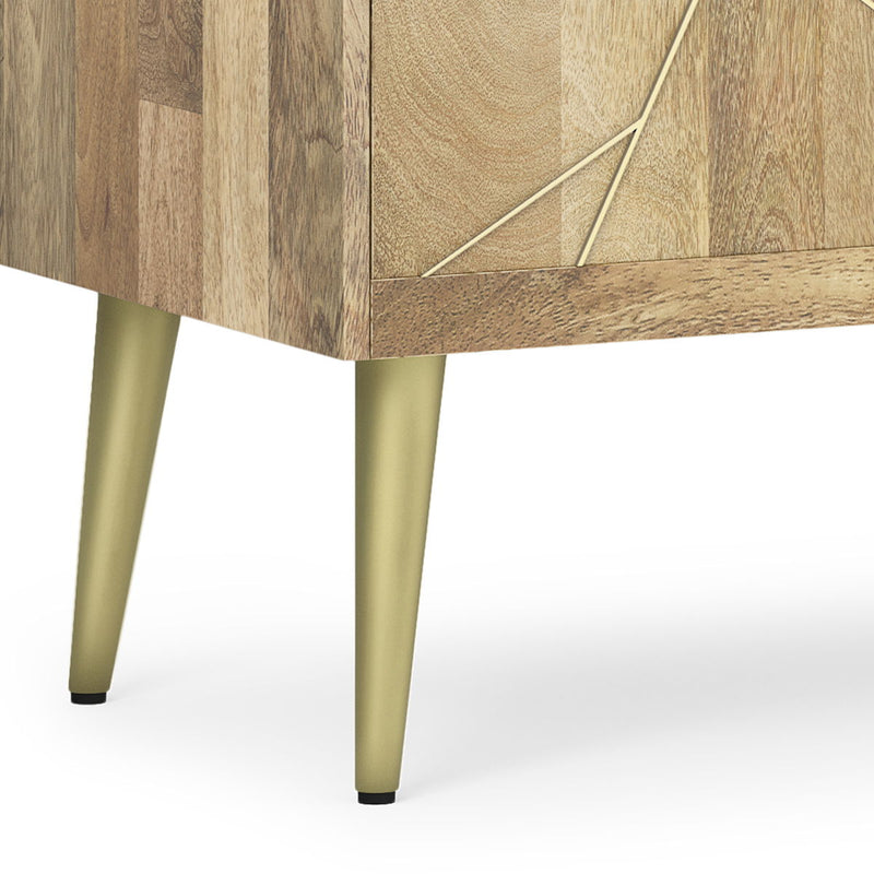 Jager - TV Media Stand - Natural - R&R Furniture Gallery (Fountain Valley, CA)