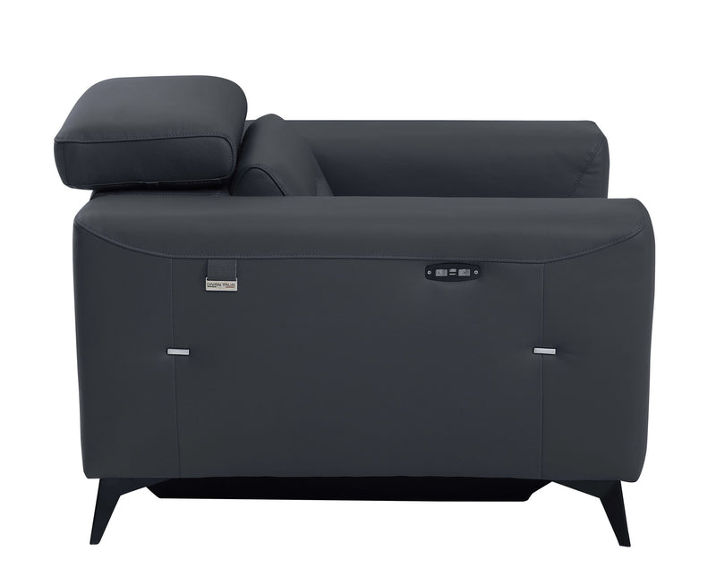 989 - Power Reclining Loveseat With Power Headrest - R&R Furniture Gallery (Fountain Valley, CA)