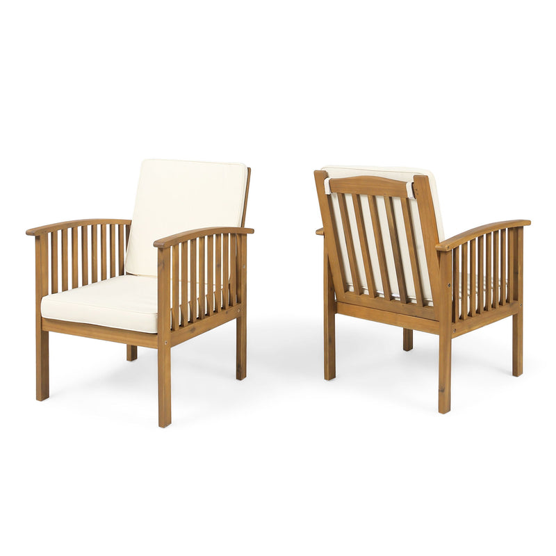 Casa - Acacia Club Chair Coastal Classic Outdoor Seating, Waterproof Fabric - R&R Furniture Gallery (Fountain Valley, CA)