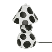 Lerici - Papier Mache Table Lamp - Black And White - R&R Furniture Gallery (Fountain Valley, CA)