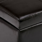 Kingsley - Upholstered Large Storage Ottoman - R&R Furniture Gallery (Fountain Valley, CA)