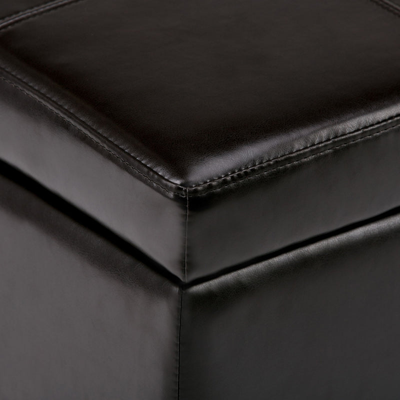 Kingsley - Upholstered Large Storage Ottoman - R&R Furniture Gallery (Fountain Valley, CA)
