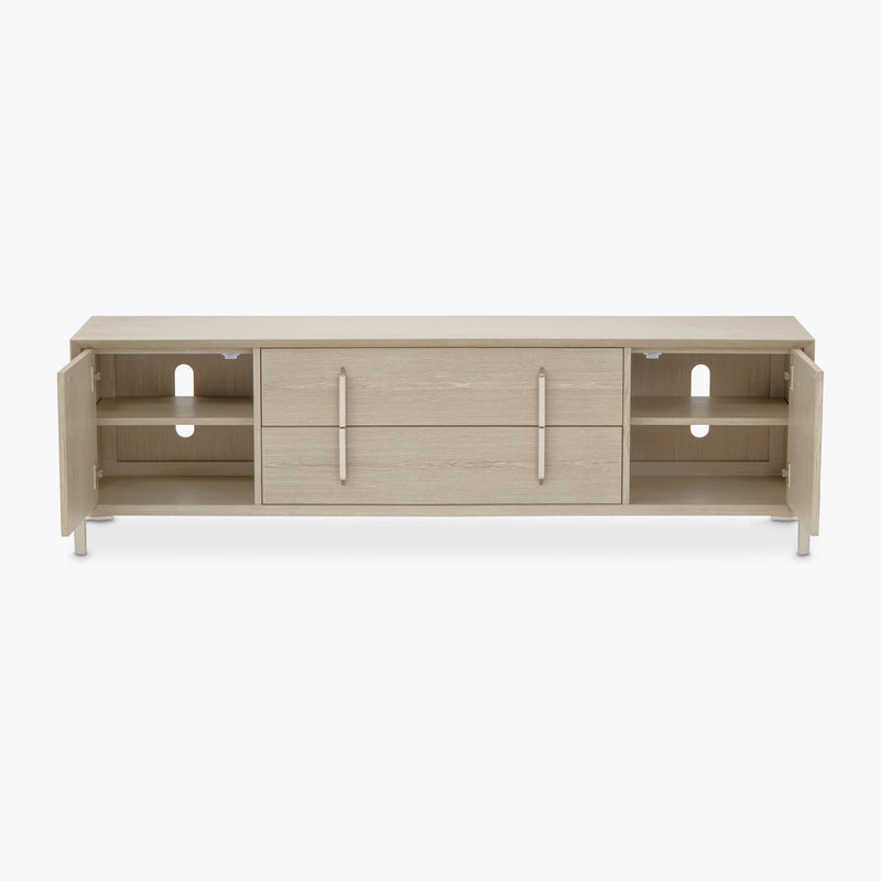Lotus Bay - TV Console - Sand - R&R Furniture Gallery (Fountain Valley, CA)