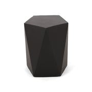 Noble House side table with a modern geometric design, featuring a sleek structure and stylish visual appeal.