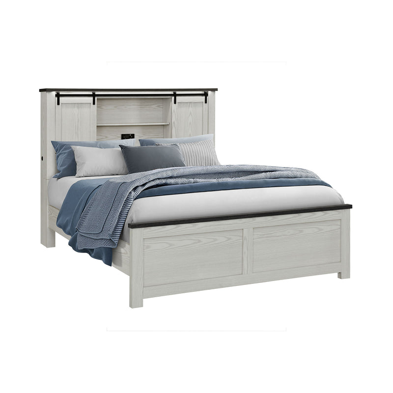 Avery - Bed With Bookcase Headboard - R&R Furniture Gallery (Fountain Valley, CA)