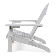 Aurascape - Outdoor Acacia Wood Foldable Adirondack Chair - R&R Furniture Gallery (Fountain Valley, CA)