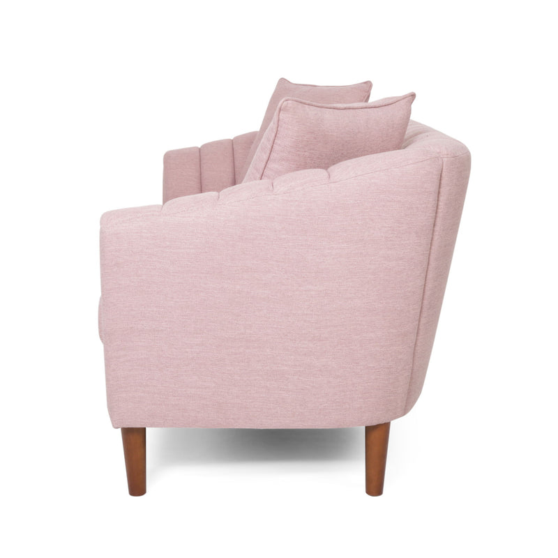 Contemporary 3 Seater Sofa With Accents - R&R Furniture Gallery (Fountain Valley, CA)