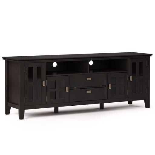 Artisan - TV Media Stand - Hickory Brown - R&R Furniture Gallery (Fountain Valley, CA)