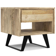 Lowry - Handcrafted End Table - R&R Furniture Gallery (Fountain Valley, CA)