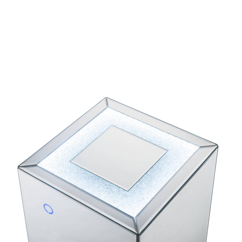 Nowles - Accent Table With LED - Faux Stones - R&R Furniture Gallery (Fountain Valley, CA)