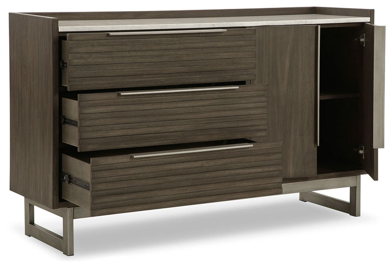 Arkenton - Dresser, Mirror - R&R Furniture Gallery (Fountain Valley, CA)