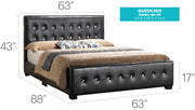 Stylish Transitional Bed - R&R Furniture Gallery (Fountain Valley, CA)