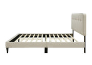 Upholstered Bed Compact With USB - R&R Furniture Gallery (Fountain Valley, CA)