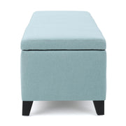 Contemporary Storage Ottoman Bench With Upholstery - R&R Furniture Gallery (Fountain Valley, CA)