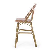 Outdoor Pe Rattan French Barstool Set - R&R Furniture Gallery (Fountain Valley, CA)