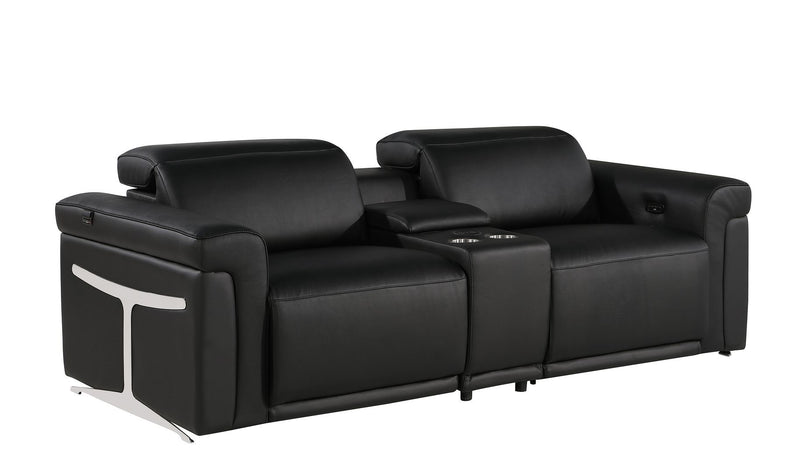 1126 - 7-Piece Modular Power Reclining Sofa, Loveseat & Chair Set In With 6 Power Recliners & Power Headrests