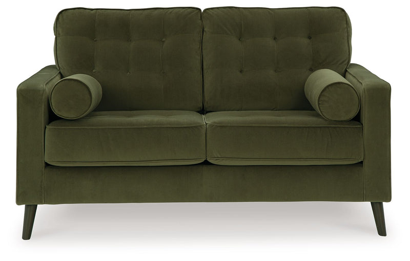 Reveon Lakes - Loveseat - Olive - R&R Furniture Gallery (Fountain Valley, CA)