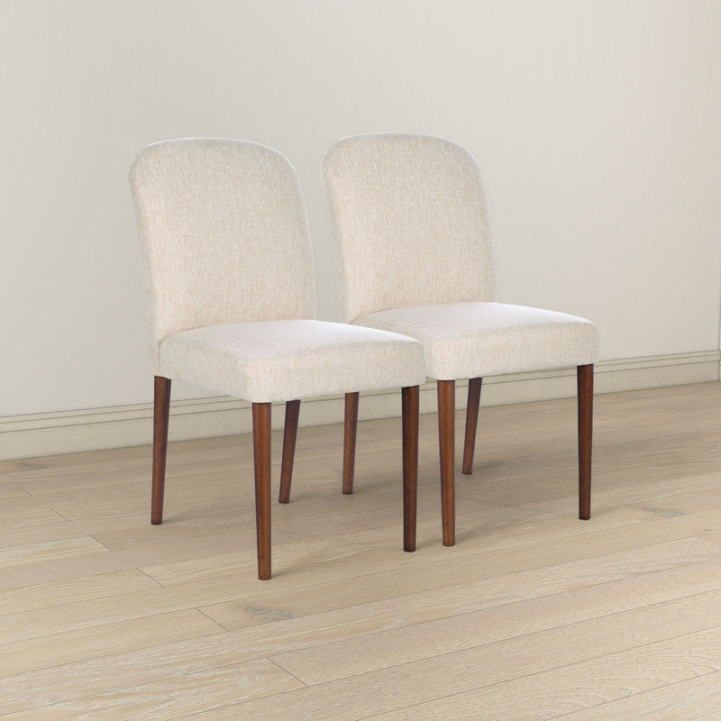 Capri - Dining Chair (Set of 2) - Beige - R&R Furniture Gallery (Fountain Valley, CA)
