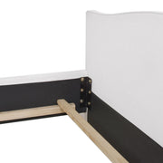 Marcella - Upholstered Shelter Headboard Bed Set - R&R Furniture Gallery (Fountain Valley, CA)