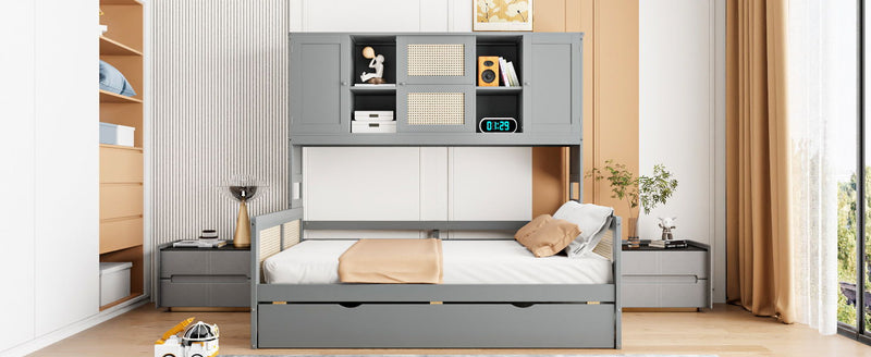 Daybed And All In One Cabinet And Shelf - R&R Furniture Gallery (Fountain Valley, CA)