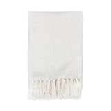 Throws - 50" x 70" TC Aria Boucle Throw - Ivory - R&R Furniture Gallery (Fountain Valley, CA)