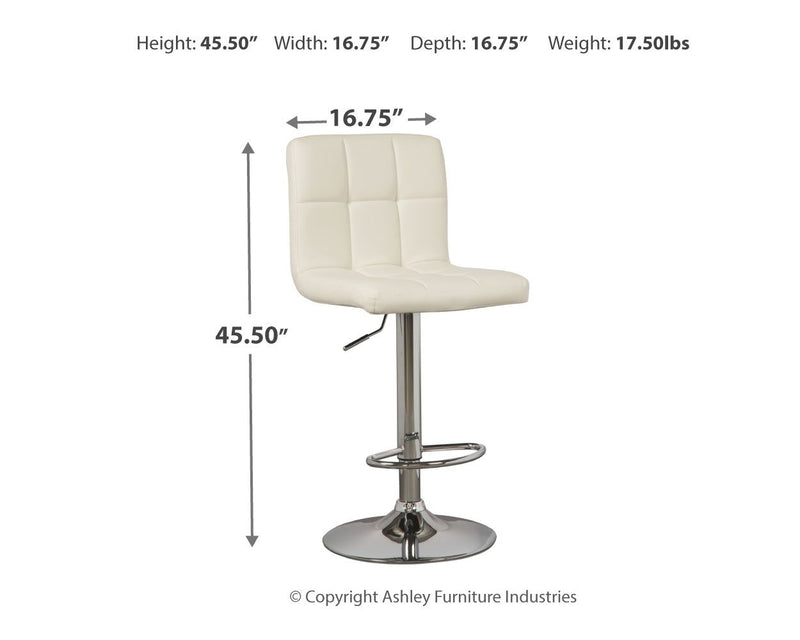 Bellatier - Adjustable Height Barstool (Set of 2) - R&R Furniture Gallery (Fountain Valley, CA)