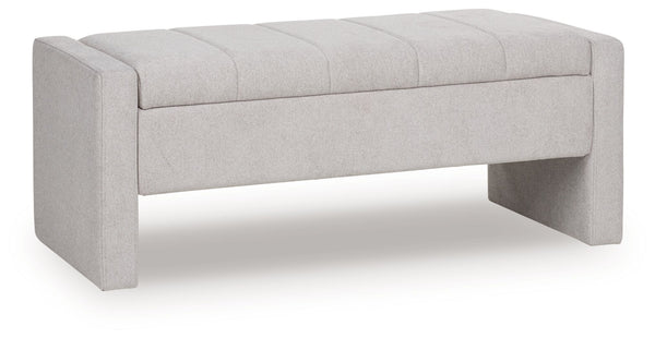 Akselman - Storage Bench - Gray