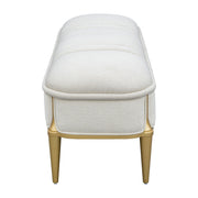 Scotts Square - Accent Bench - Light Champagne - R&R Furniture Gallery (Fountain Valley, CA)