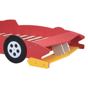 Race Car-Shaped Platform Bed With Wheels - R&R Furniture Gallery (Fountain Valley, CA)