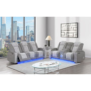 Duran - Power Reclining Loveseat With Power Headrest - R&R Furniture Gallery (Fountain Valley, CA)