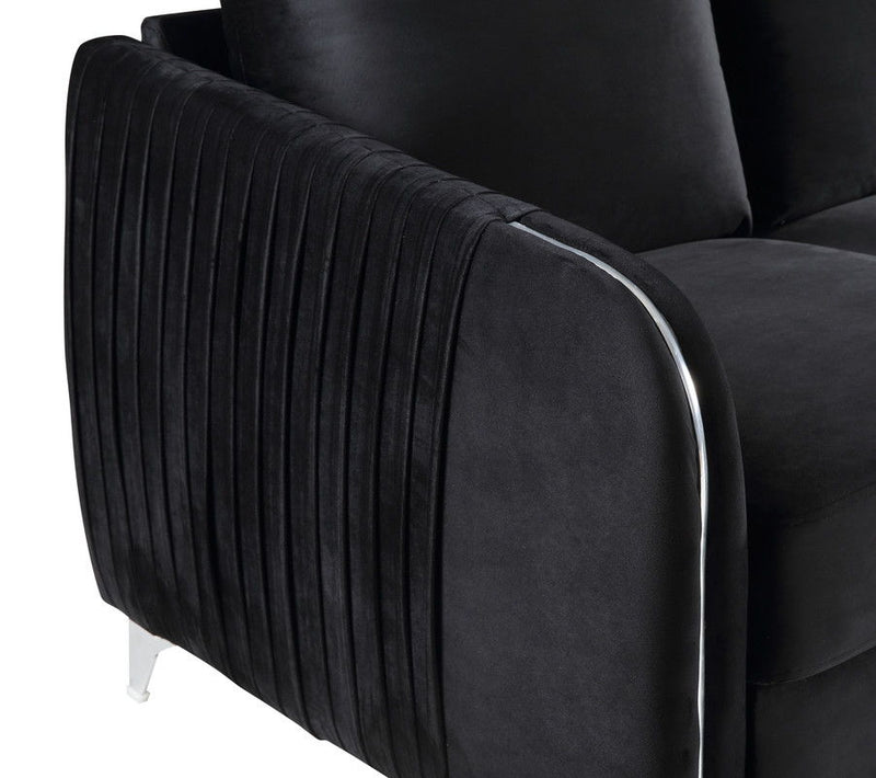 Hathaway - Modern Chic Loveseat Couch - R&R Furniture Gallery (Fountain Valley, CA)