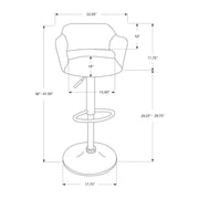Swivel Stool Bar Height, Adjustable Versatile Seating, Contemporary & Modern - R&R Furniture Gallery (Fountain Valley, CA)