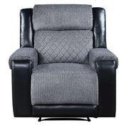 Alicia - Recliner - Gray Black - R&R Furniture Gallery (Fountain Valley, CA)