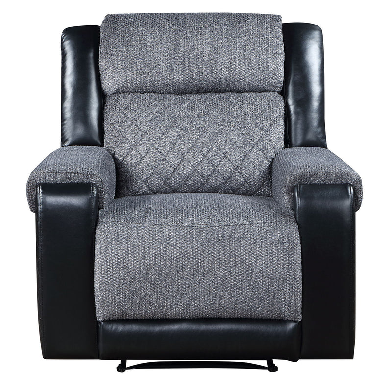 Alicia - Recliner - Gray Black - R&R Furniture Gallery (Fountain Valley, CA)