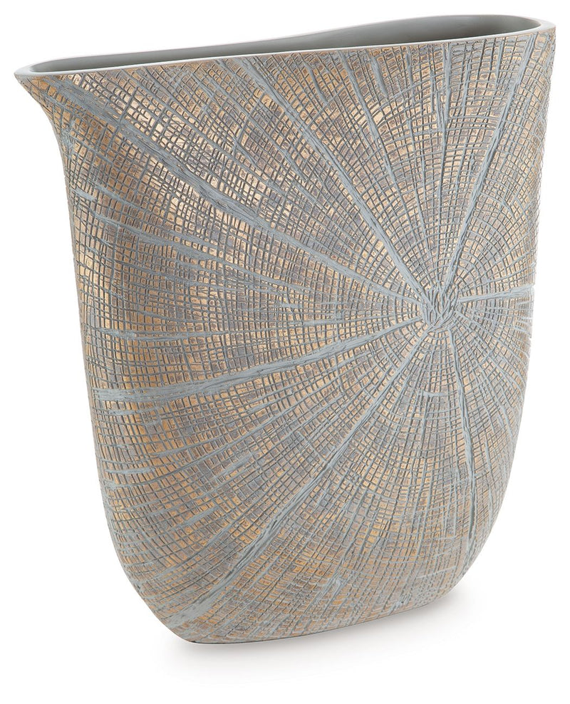 Signature Design by Ashley Ardenley vase, a stylish decorative vase from the Vases & Jars collection, with a sleek, modern design.