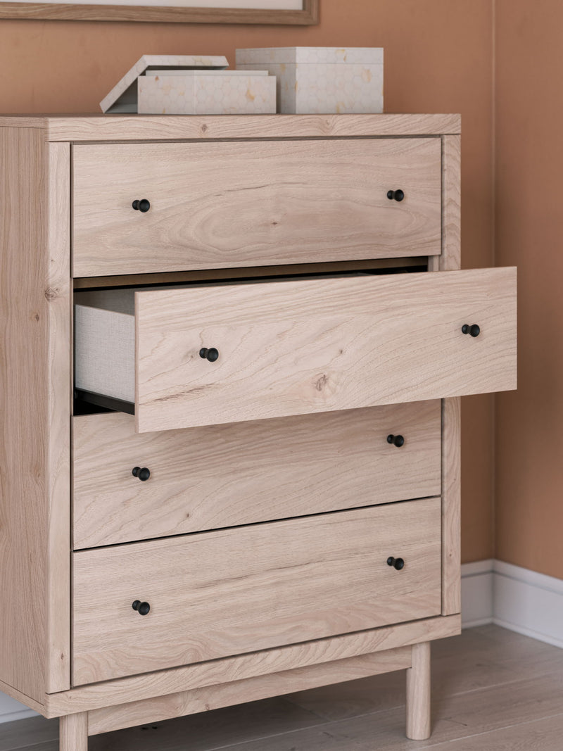 Arloster - Four Drawer Chest - Tan - R&R Furniture Gallery (Fountain Valley, CA)