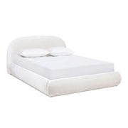 Archie Puffy Grounded - Upholstered Platform Bed - R&R Furniture Gallery (Fountain Valley, CA)