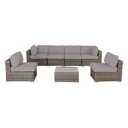 Seating Set With Cushions Handcrafted Wicker Design - R&R Furniture Gallery (Fountain Valley, CA)