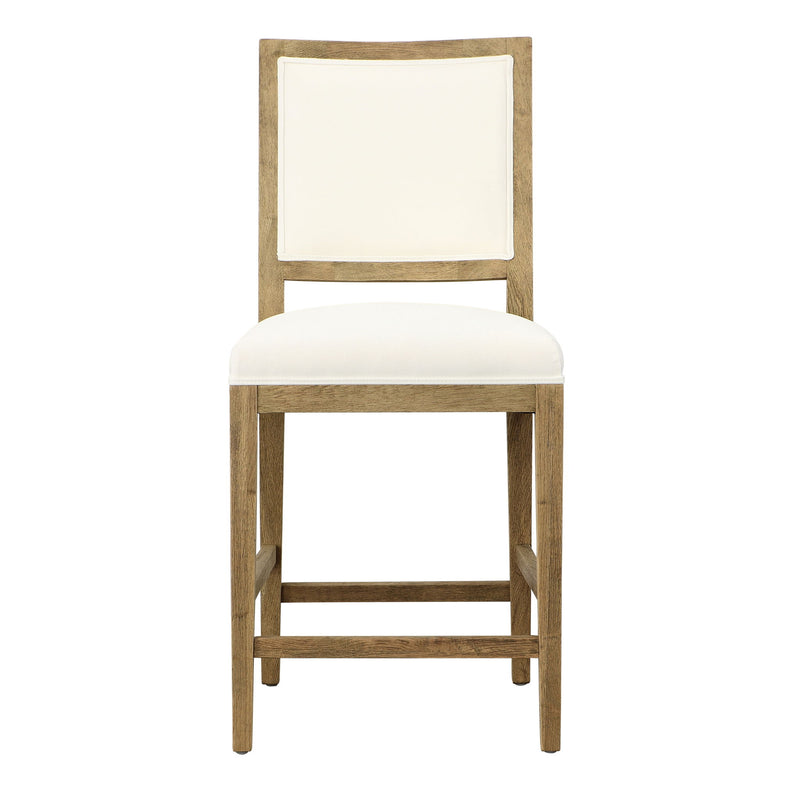 Croft - Counter Stool - Natural Warm Wash And White