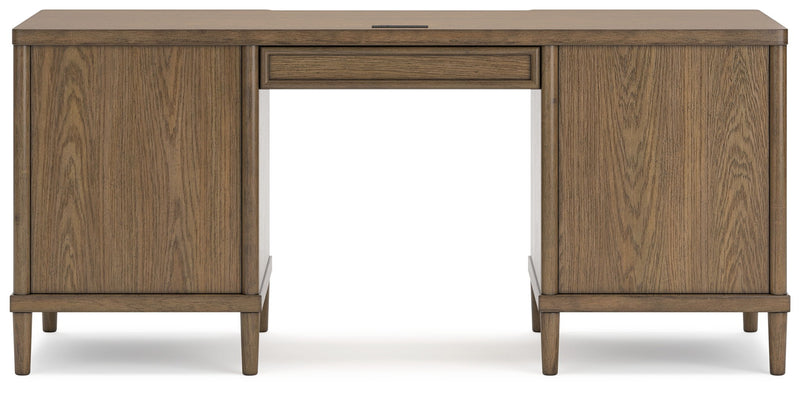 Roanhowe - Home Office Desk - Brown - R&R Furniture Gallery (Fountain Valley, CA)
