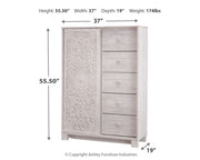 Paxberry - Dressing Chest - Whitewash - R&R Furniture Gallery (Fountain Valley, CA)