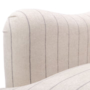 Sylvia - Striped Arm Chair - Natural - R&R Furniture Gallery (Fountain Valley, CA)