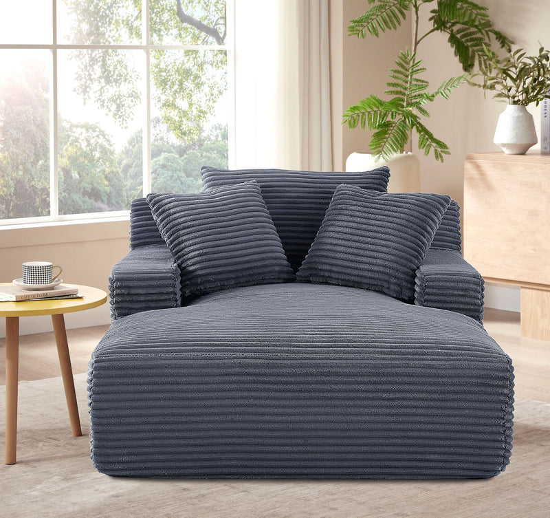 Cloudline - Oversized Chaise Lounge, Modern Comfy Couch With Full Foam Cushioning, Cozy Sleeper Sofabed - R&R Furniture Gallery (Fountain Valley, CA)